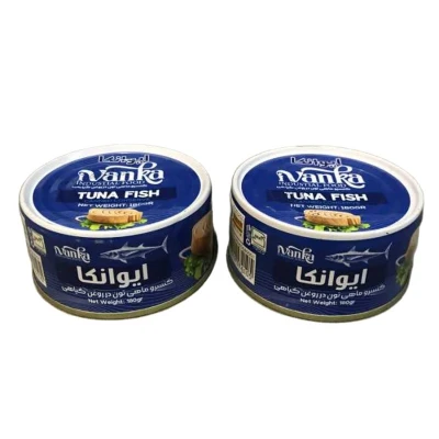 کنسرو ماهی تن در روغن گیاهی ایوانکا