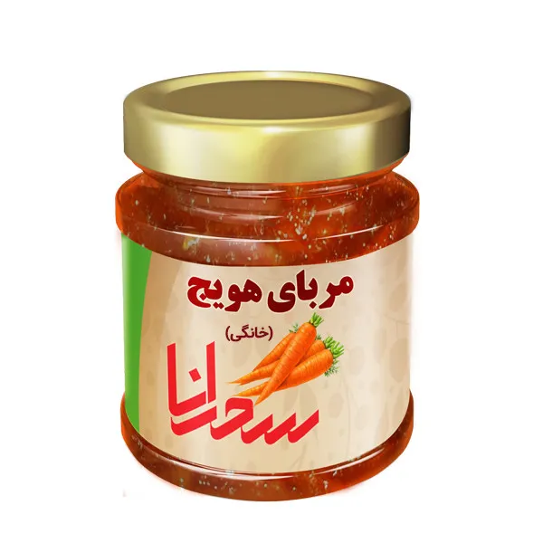 عکس مربای هویج خانگی سحرانا