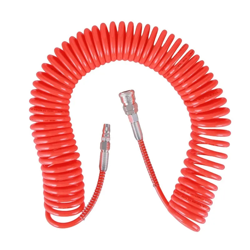 عکس شلنگ پنوماتیک فنری مدل kinetic pu/polyurethane tube 8x0.5