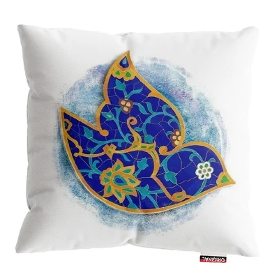 کوسن پاد آفرین پرنده کاشی کد 283