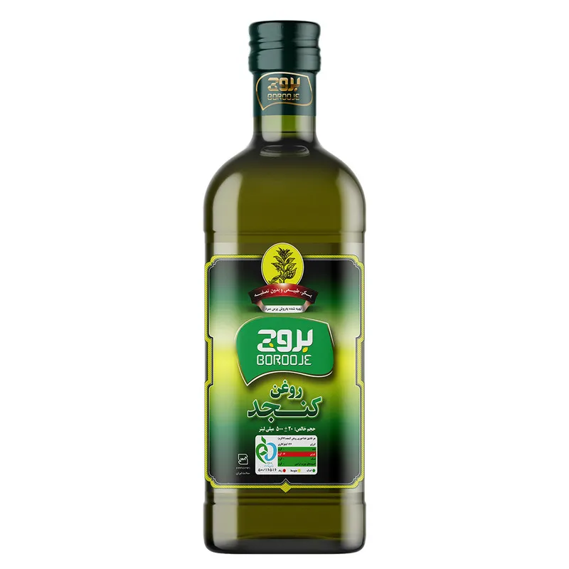 روغن کنجد خالص پرس سرد بروج