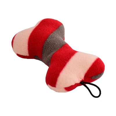 اسباب بازی سگ استخوان پولیشی مدل Plush Bone DG003
