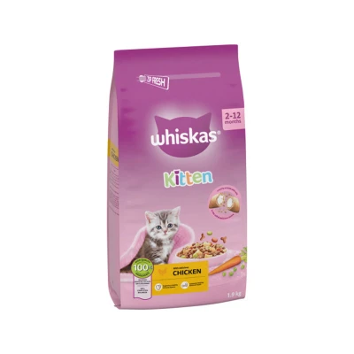 غذای خشک بچه گربه ویسکاس مدل Kitten Food With Tasty Chicken