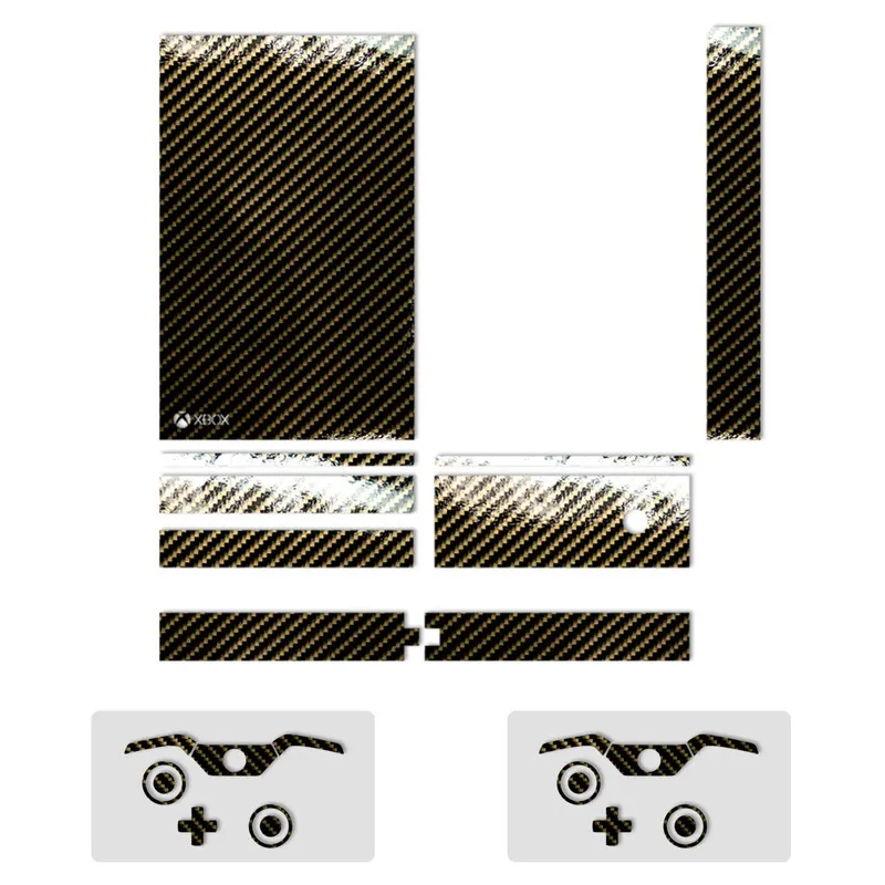 برچسب ماهوت مدل Brown Shine-carbon Special