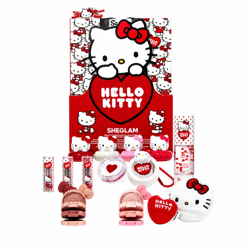 مجموعه آرایشی شیگلم مدل Hello kitty