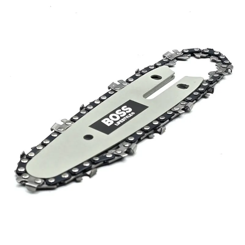 زنجیر و ساطوری اره زنجیری شارژی باس مدل 10CM-4INCH