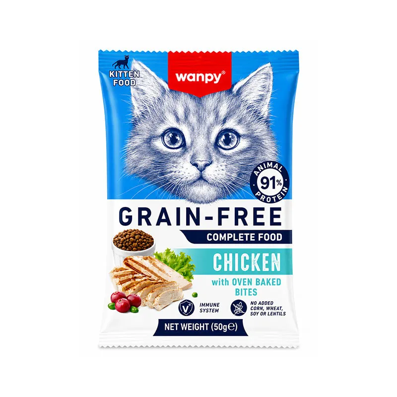 غذای خشک بچه گربه ونپی مدل Complete Kitten Food Chicken