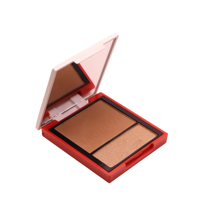 پالت رژ گونه و هایلایتر میستار مدل Silky Effect