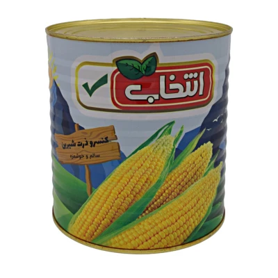 کنسرو ذرت شیرین انتخاب ۲۷۰۰ گرم