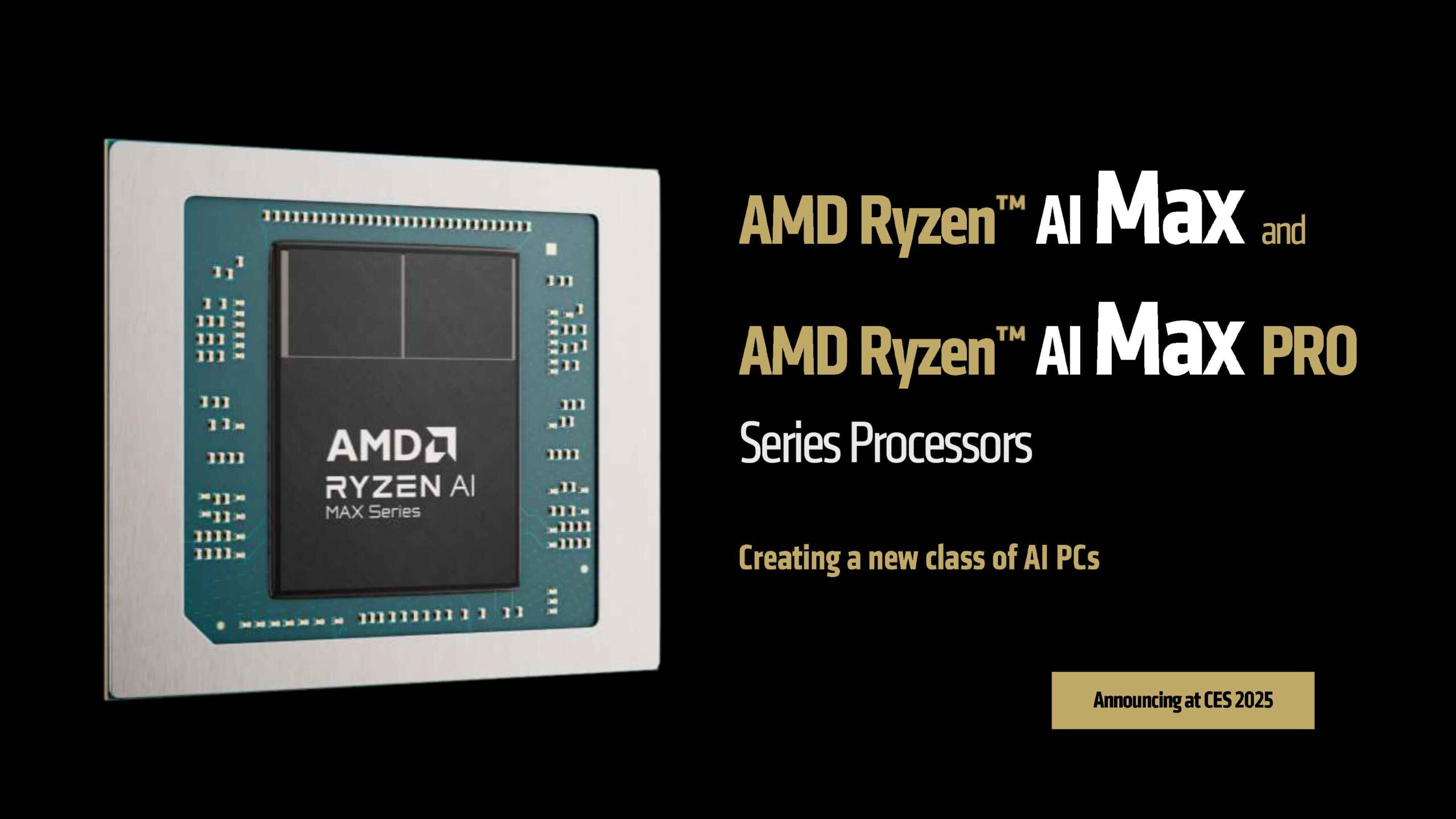 AMD با معرفی تراشه‌های Ryzen AI Max، هوش مصنوعی را به اوج می‌رساند