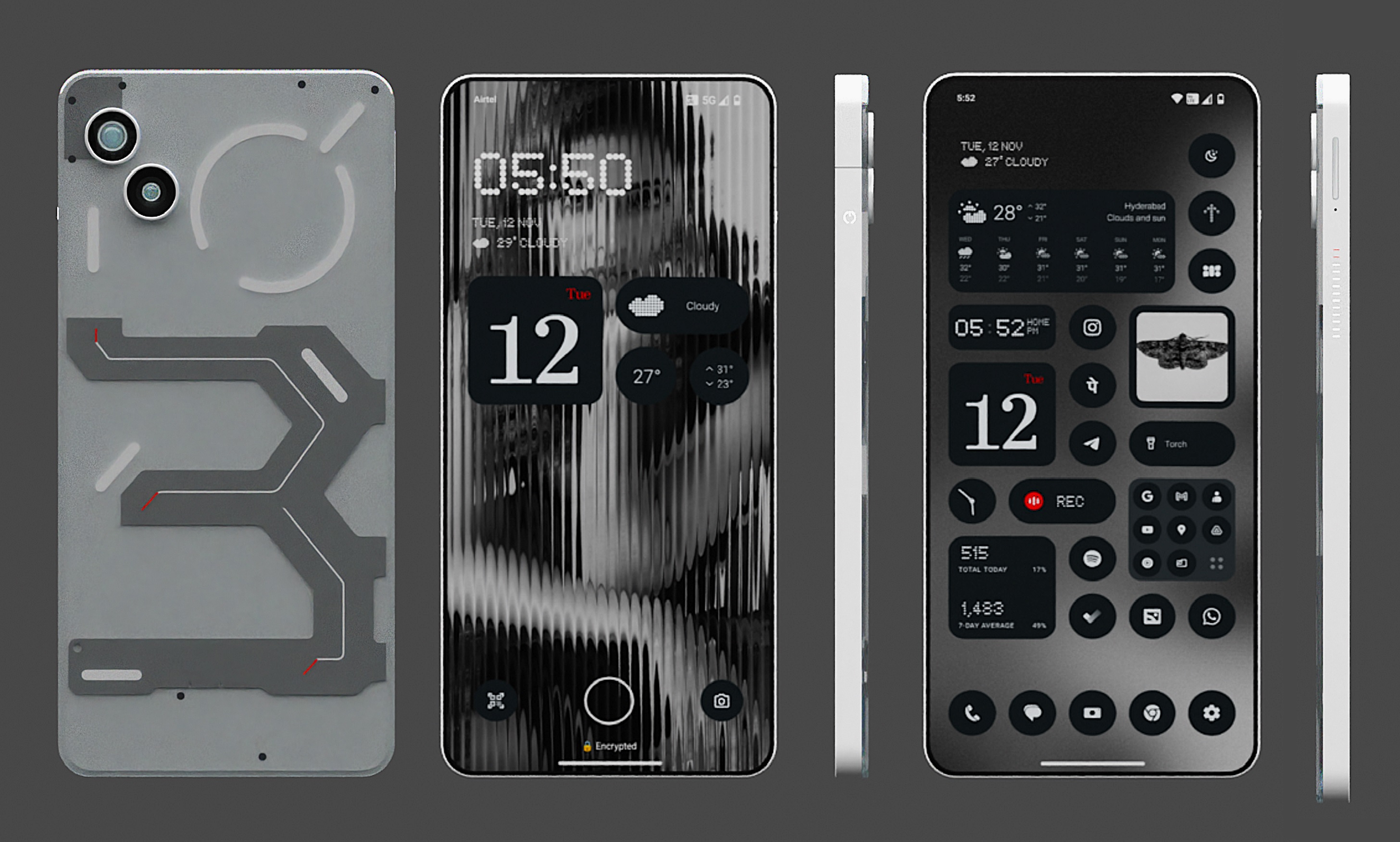 ناتینگ (۳a) در MWC 2025: طراحی مدرن و چیپست قدرتمند