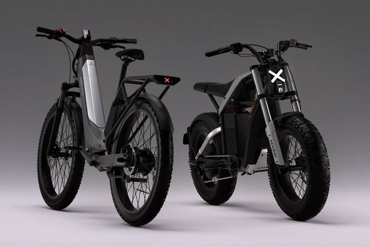 سیگ‌وی (Segway) دو دوچرخه الکتریکی جدید خود را در CES 2025 معرفی کرد