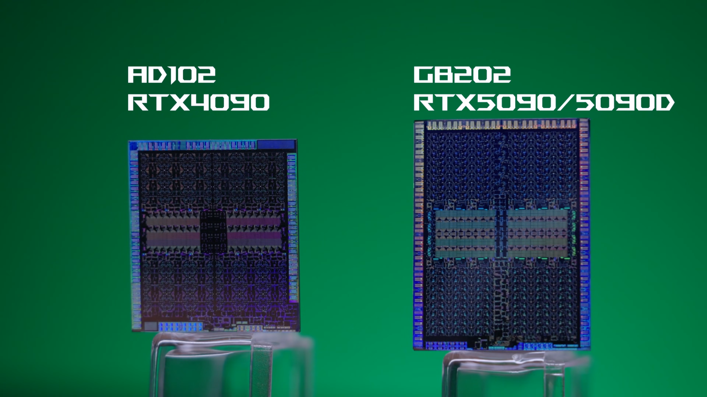 دای‌شات GB202؛ نمایشی دقیق از قلب تپنده‌ی گرافیک RTX 5090