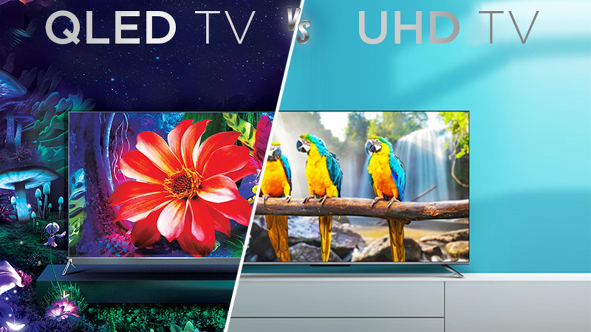 تفاوت تلویزیون qled با 4k