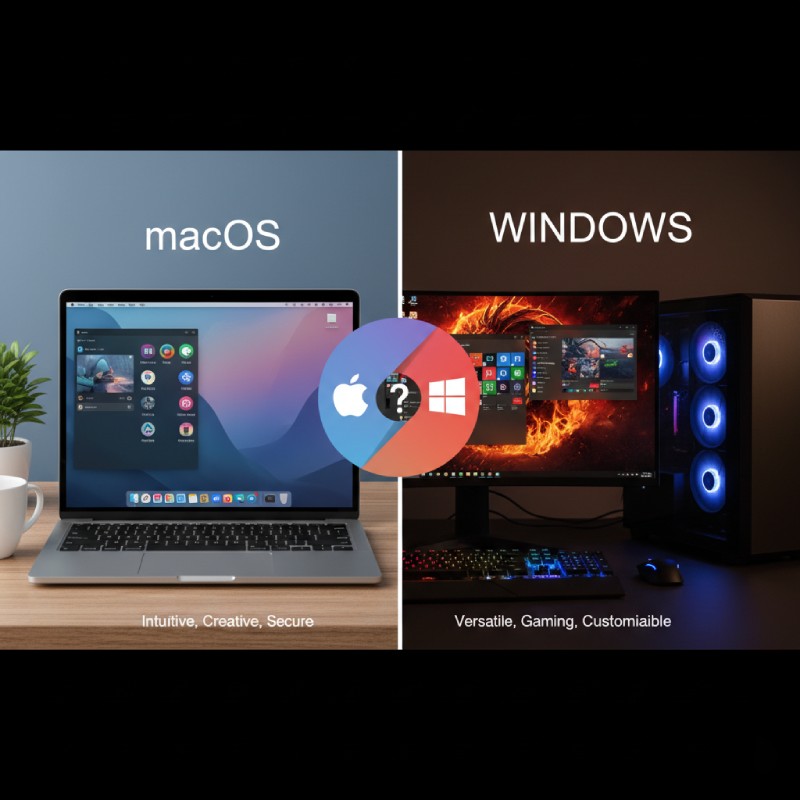 جامع ترین مقایسه مک با ویندوز