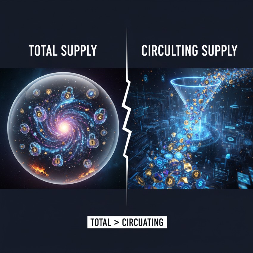 مقایسه عرضه کل و عرضه گردش