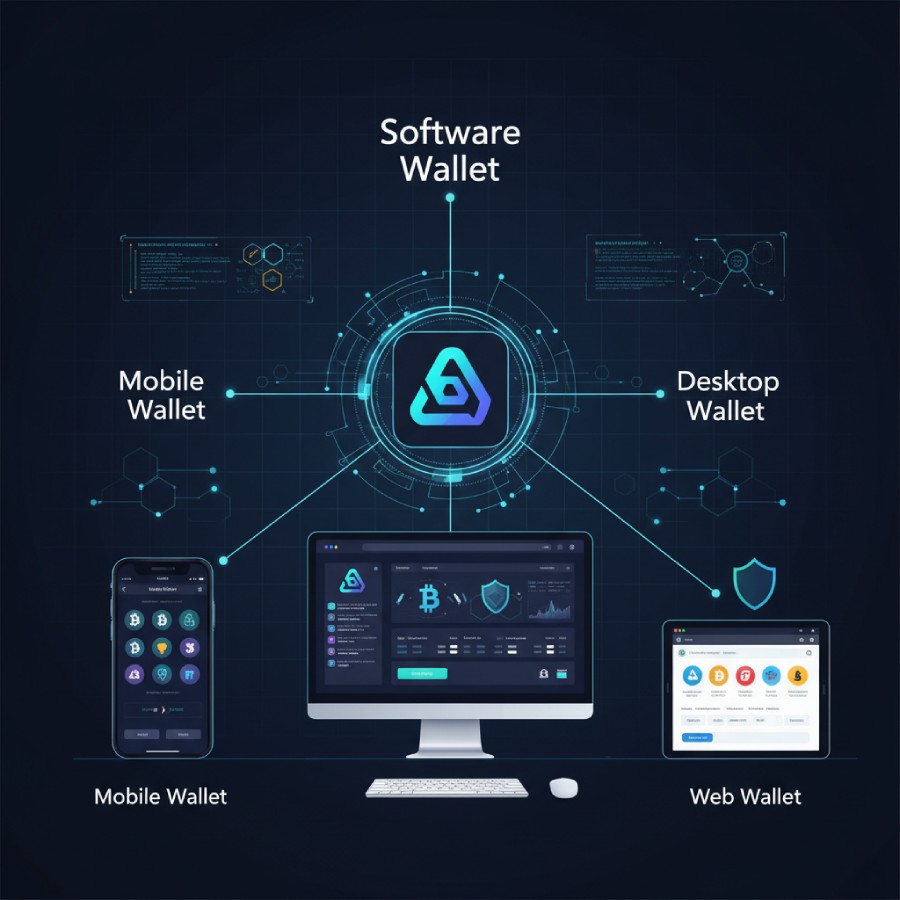 کیف پول نرم‌افزاری (Software Wallet) چیست؟