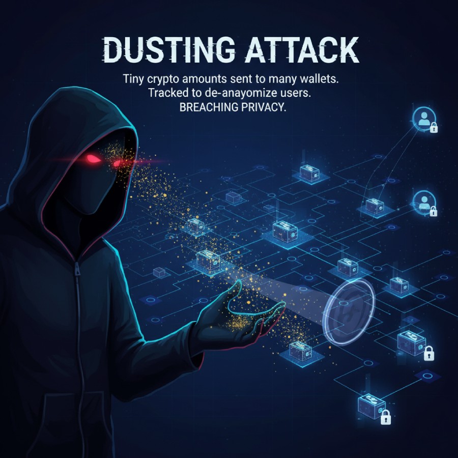داستینگ اتک (Dusting Attack) چیست؟