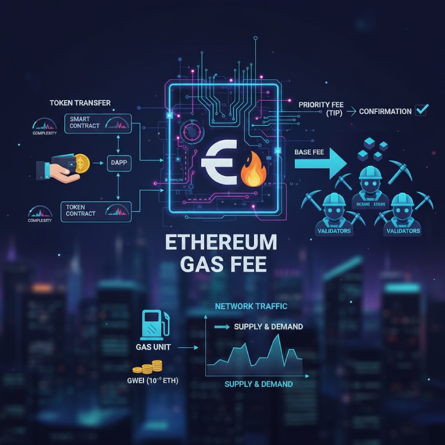 مفهوم "گس فی" در شبکه اتریوم چیست؟