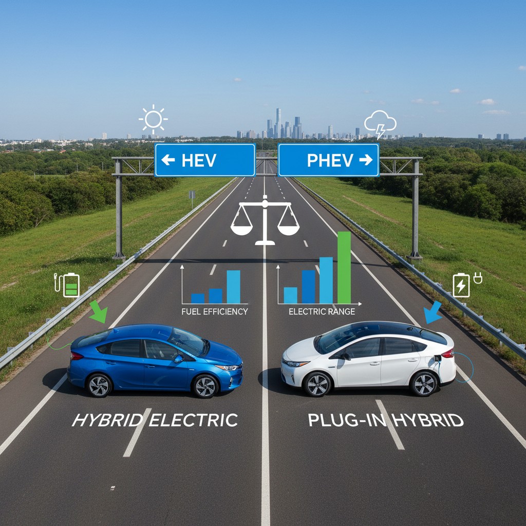 مقایسه خودروهای هیبریدی و پلاگین هیبریدی